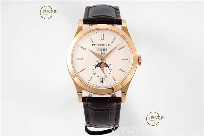 正裝典范:ZF廠百達翡麗復雜功能時計5396G復刻表做工怎么樣-復刻表