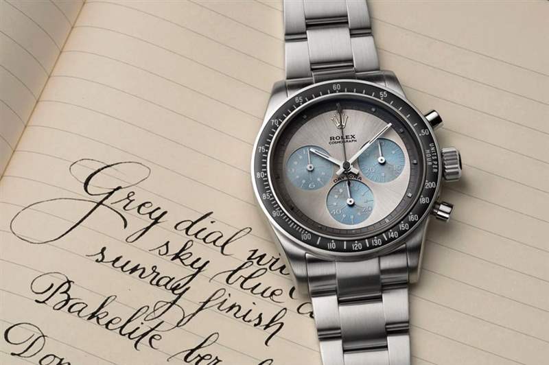 超型客制勞力士懷舊天藍(lán)Daytona迪通拿-復(fù)刻表