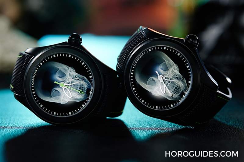 第二代登場,昆侖表Bubble 47 Skull X-Ray 泡泡系列骷髏頭腕表-復刻表