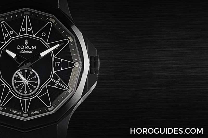 CORUM - 黑潮涌現，五色齊發｜Corum Admiral 42 Automatic Full Black