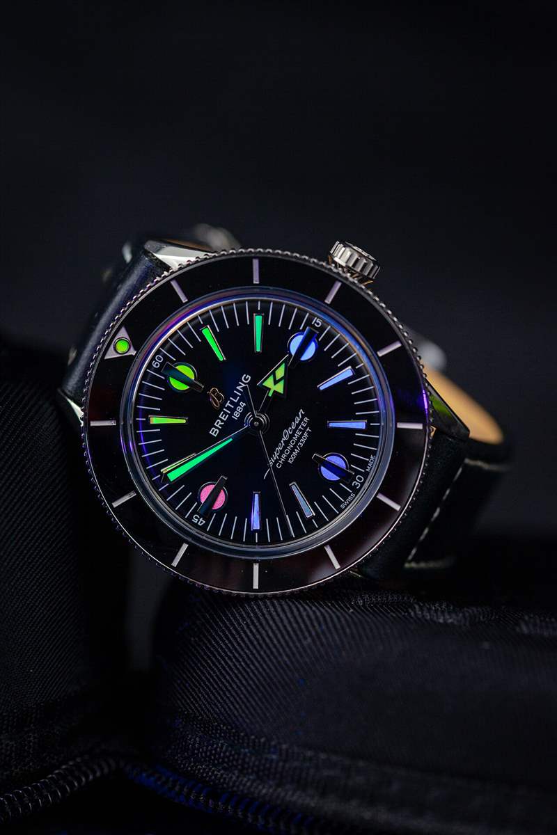 百年靈超級海洋文化系列限量版彩色時(shí)標(biāo)腕表評測-復(fù)刻表