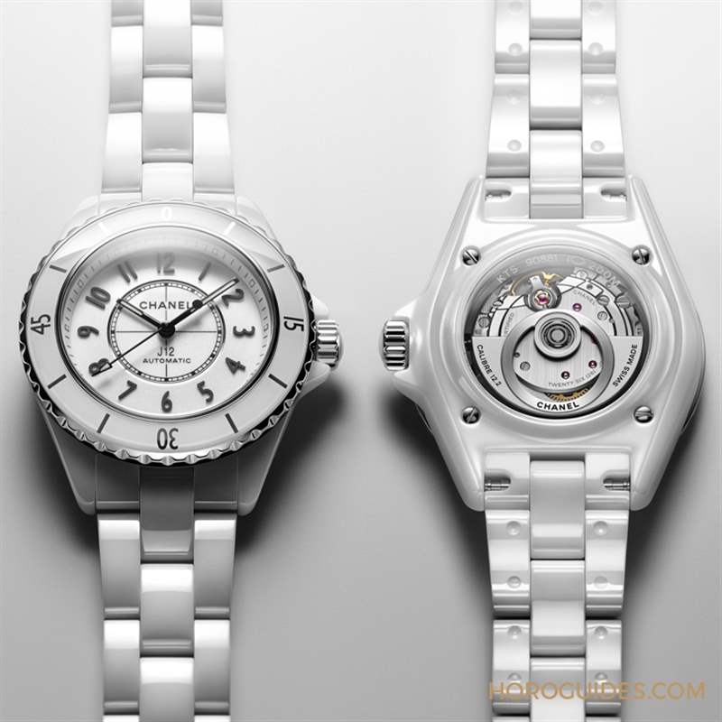 22年第一次換芯了香奈兒CHANEL J12腕表33mm款大方露背|J12 Caliber 12.2機(jī)芯腕表-復(fù)刻表