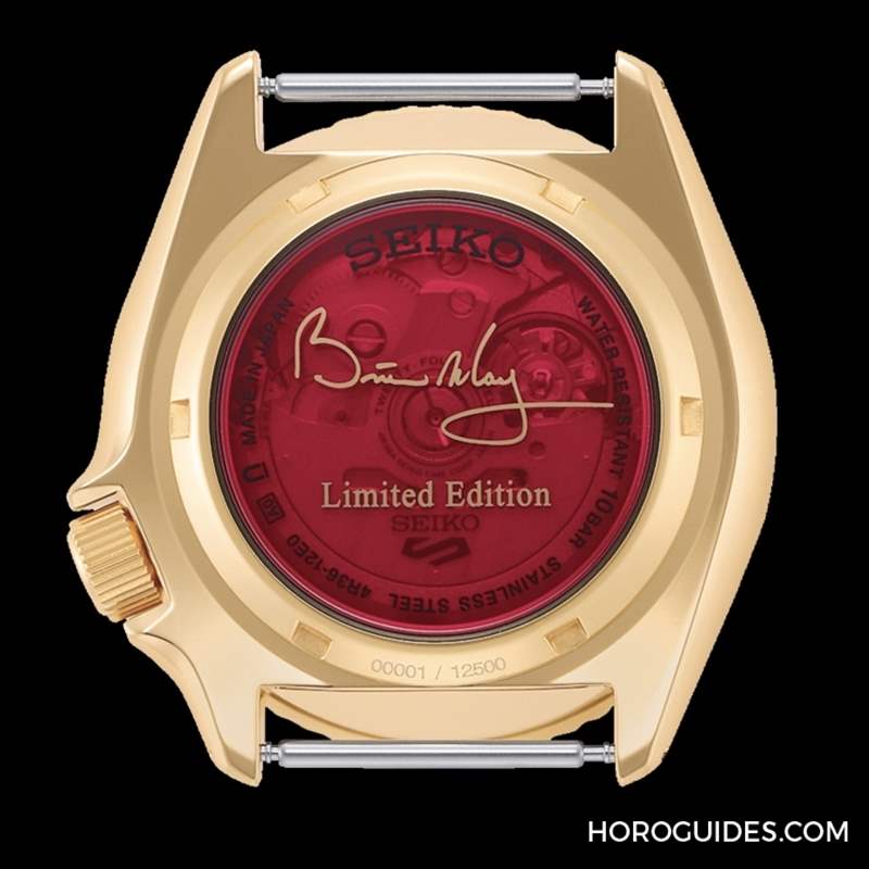 皇后樂迷high起來!SEIKO 5 x 皇后合唱團Brian May 聯名第二彈-復刻表