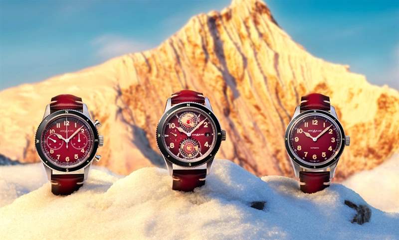 向雪山之神致敬|Montblanc 1858系列霜峰紅限量腕表-復刻表