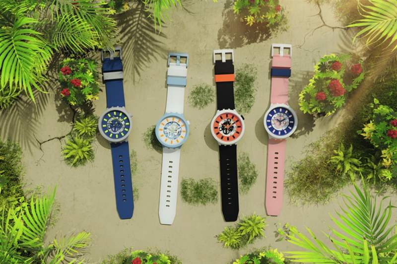 Swatch Big Bold Bioceramic系列全新物料換上全新配色!-復刻表