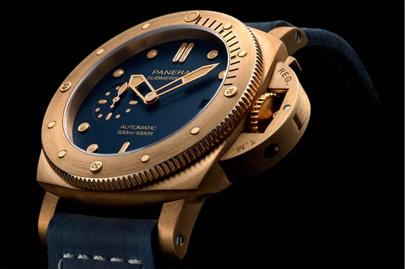 沛納海Panerai 2021全新青銅表|Submersible Bronzo Blu Abisso更落力保護海洋-復刻表