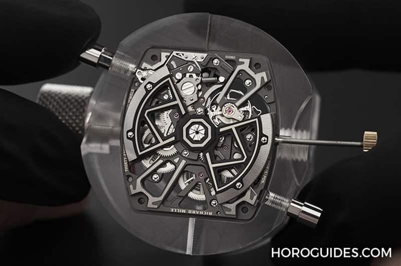 蝶形自動(dòng)盤,自由切換上鏈模式!RICHARD MILLE RM 35-03 Rafael Nadal自動(dòng)上鏈腕表-復(fù)刻表