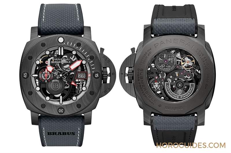 沛納海X 德國改裝品牌BRABUS,推出Submersible系列限量表-復刻表