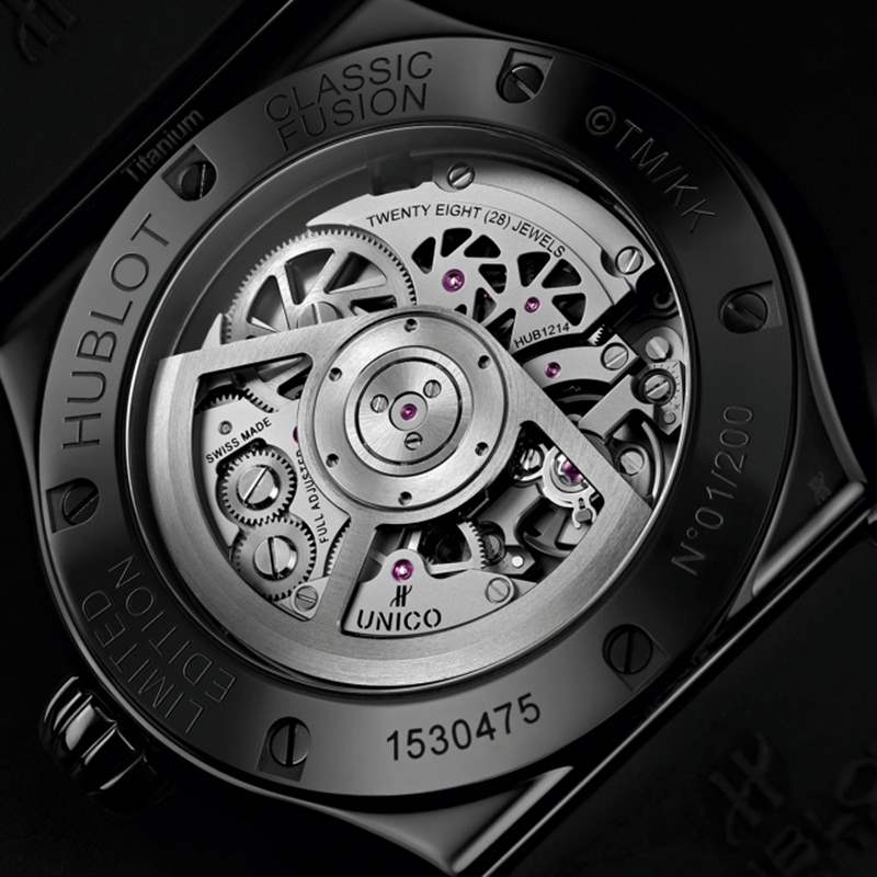 宇舶HUBLOT x 村上隆Classic Fusion Takashi Murakami All Black!黑鉆拼砌出超搶眼太陽花-復(fù)刻表