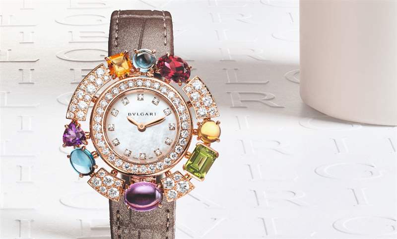 義式珠寶美學(xué)加持!BVLGARI Allegra腕表的彩寶光環(huán)-復(fù)刻表