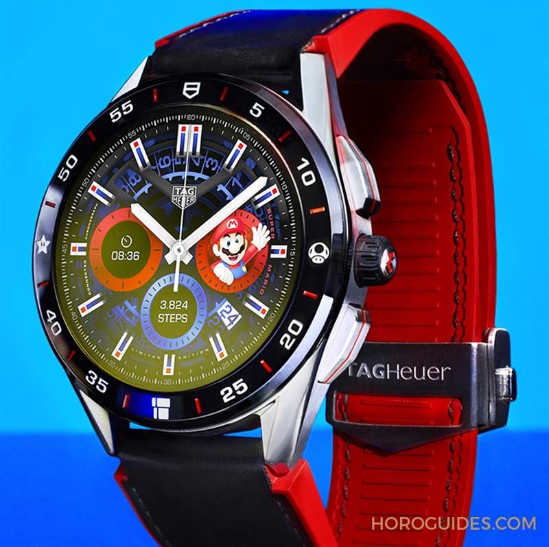 超級瑪利歐來了!泰格豪雅Connected《SUPER MARIO》 限量版腕表-復(fù)刻表