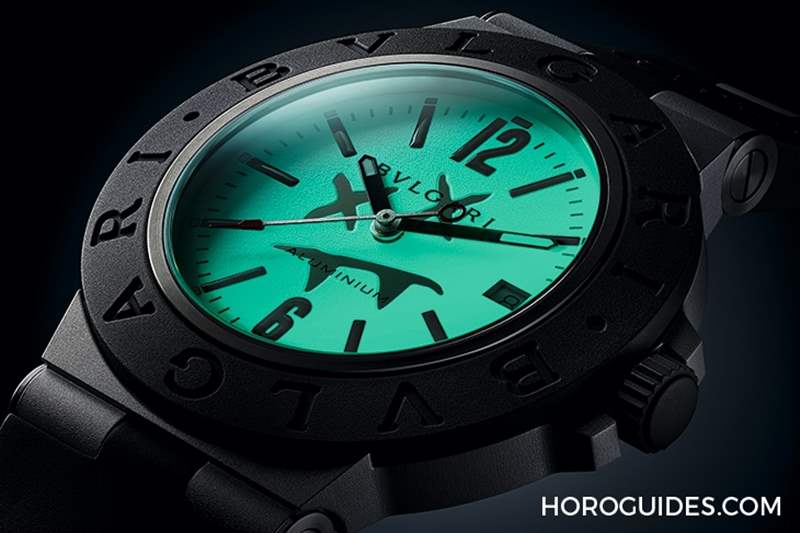 夜里的光|BVLGARI X DJ Steve Aoki聯名腕表Aluminum鋁質特別版-復刻表