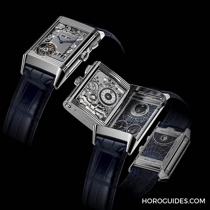 全球首款四面時(shí)計(jì)!11項(xiàng)復(fù)雜功能入列|積家超卓復(fù)雜功能系列185型機(jī)芯翻轉(zhuǎn)腕表-復(fù)刻表