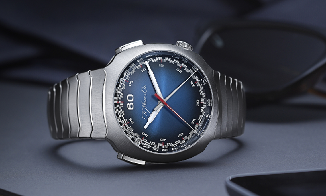 H.Moser推出Streamliner疾速者電光藍(lán)飛返計(jì)時(shí)碼表-復(fù)刻表