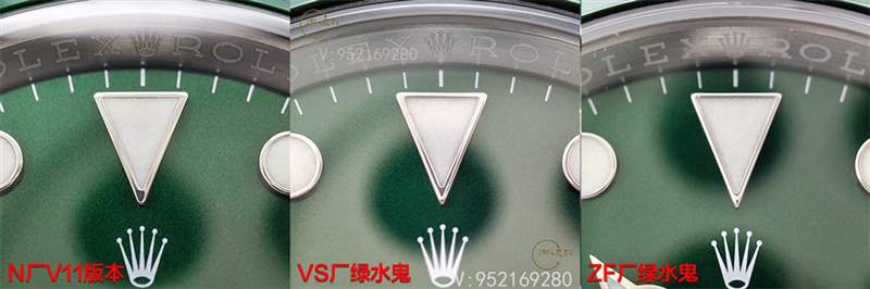 VS廠、ZF廠、N廠勞力士水鬼獨家對比,哪家復刻做工最為出色呢-復刻表