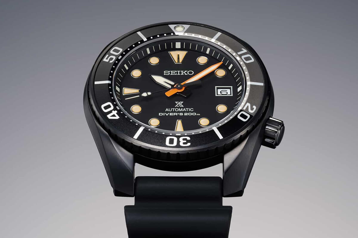 精工Prospex黑色系列限量版腕表-復(fù)刻表