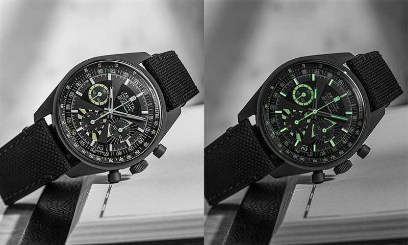 真力時天頂超時大師復(fù)興“撲克籌碼”發(fā)光的力量-復(fù)刻表