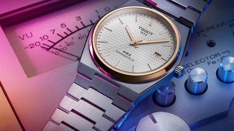 泰格豪雅卡雷拉雙時間日期 41MM-天梭 PRX 強力 80 玫瑰金 PVD-復(fù)刻表