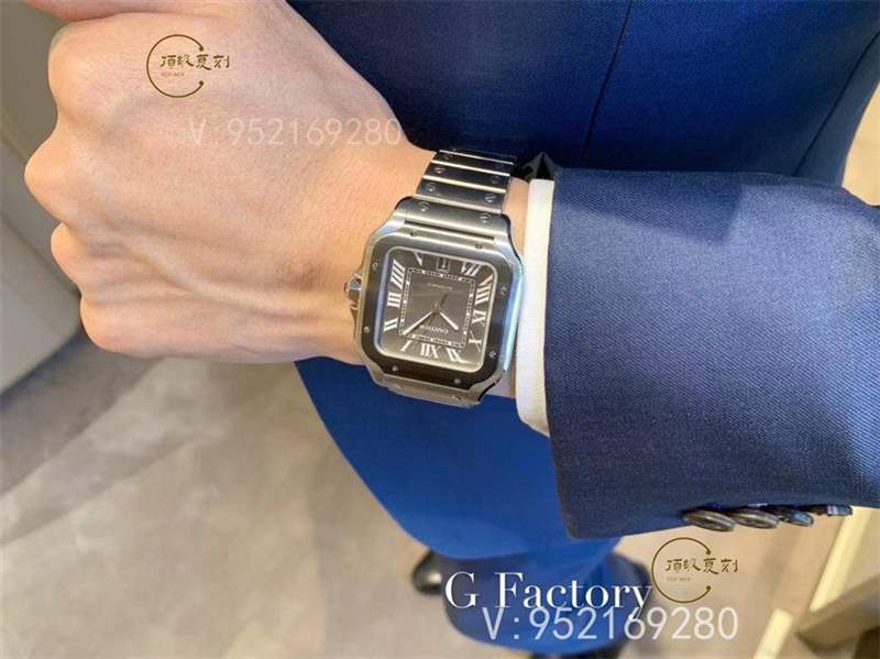 GF廠卡地亞山度士桑托斯復(fù)刻表做工會(huì)一眼假嗎-復(fù)刻表