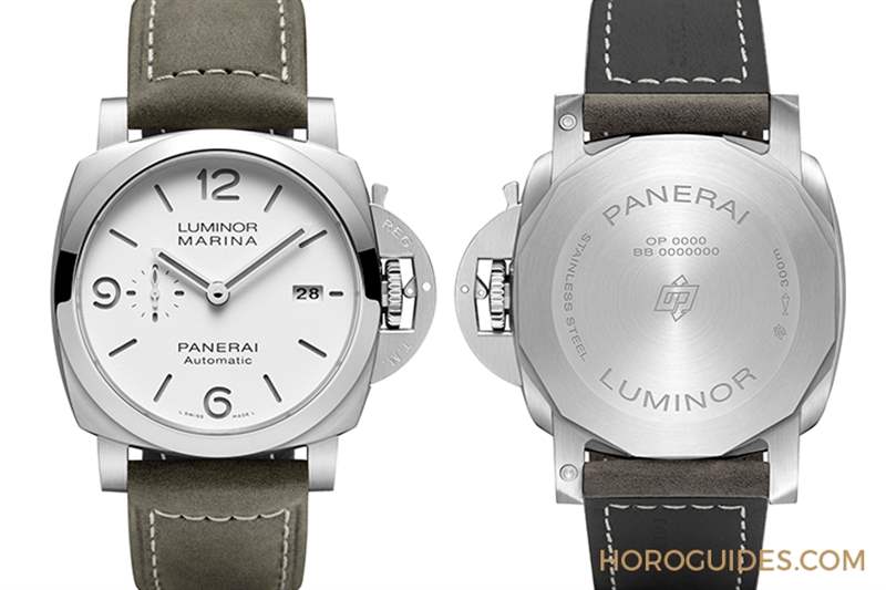 沛納海首見白色三明治面盤!Luminor Marina PAM01314腕表-復刻表