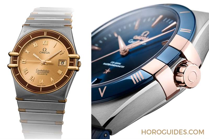 表徑再放大、拋光陶瓷表圈,OMEGA星座系列男表脫胎換骨更有型-復刻表