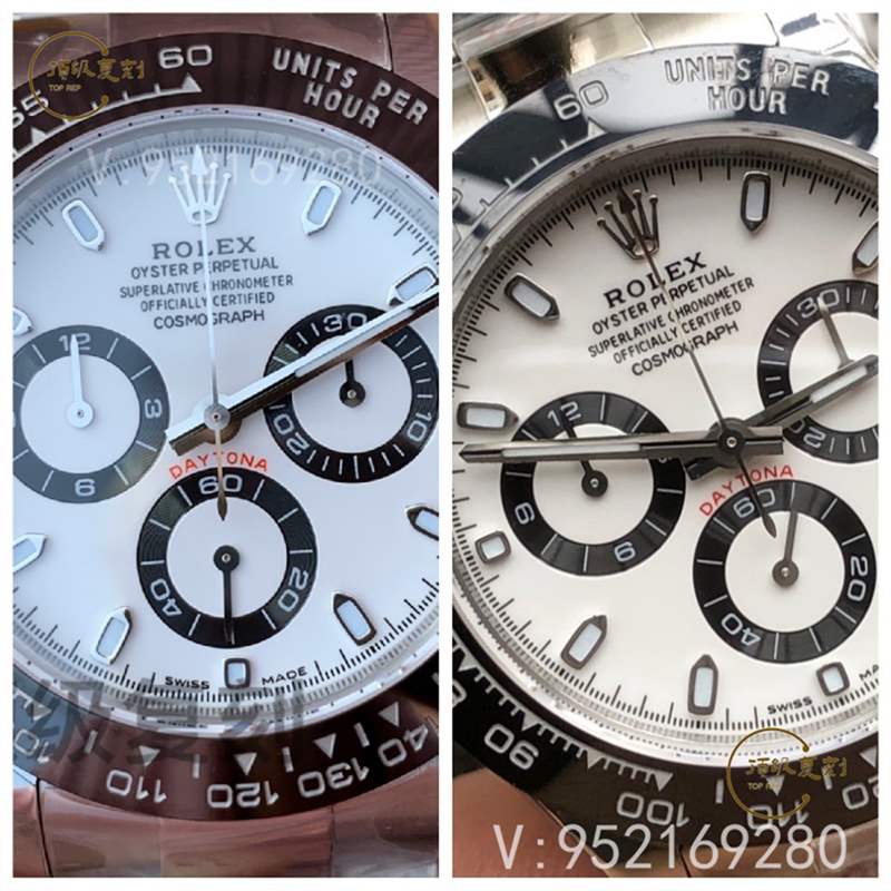 N廠勞力士4130迪通拿v3版對(duì)比v2版和正品復(fù)刻做工如何呢-復(fù)刻表