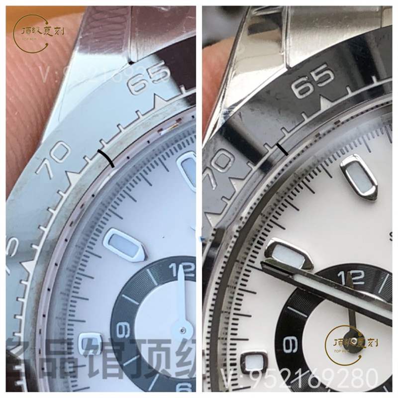 N廠勞力士4130迪通拿v3版對(duì)比v2版和正品復(fù)刻做工如何呢-復(fù)刻表