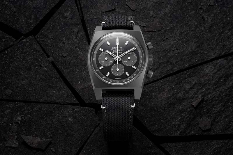 真力時Chronomaster Revival “暗影”手表-復刻表