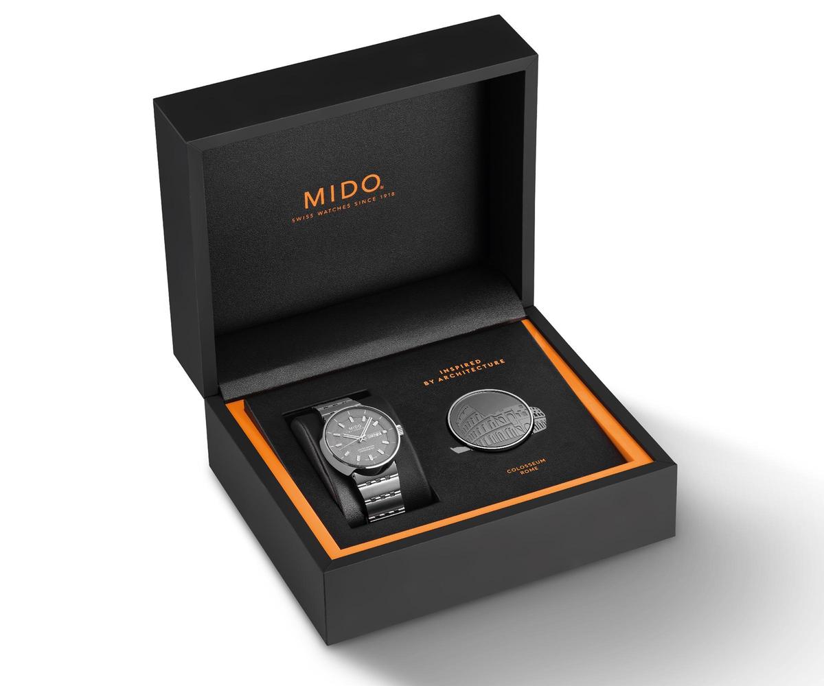 改造工程的20周年紀(jì)念!美度「靈感源于建筑」限量版腕表登場-復(fù)刻表