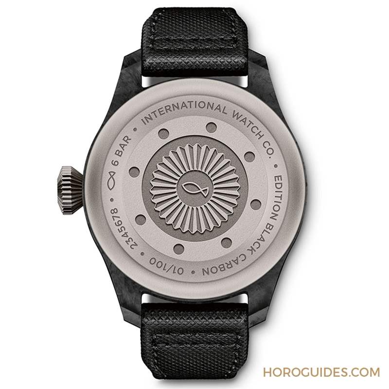 不僅限量,還有隱藏版|IWC大型飛行員「黑碳」特別版-復刻表