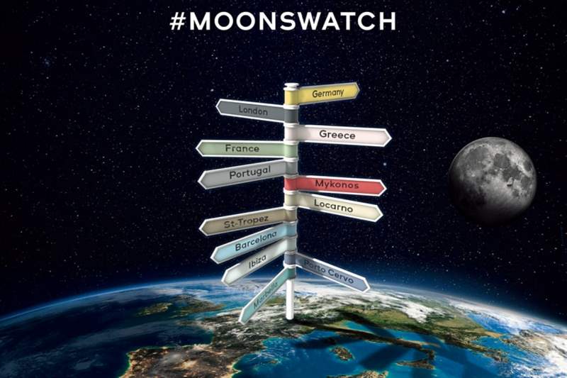 11顆移動的行星! Swatch MoonSwatch的歐洲夏季巡演 11顆移動的行星!Swatch MoonSwatch的歐洲夏季巡演-復(fù)刻表