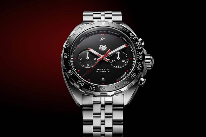 豪雅 X Fragment Design Heuer 02 計時碼表