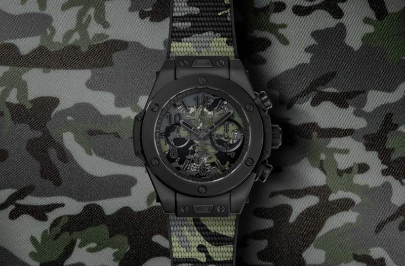 HUBLOT X 山本耀司Big Bang限量迷彩腕表|以迷彩貫穿全表設(shè)計(jì)