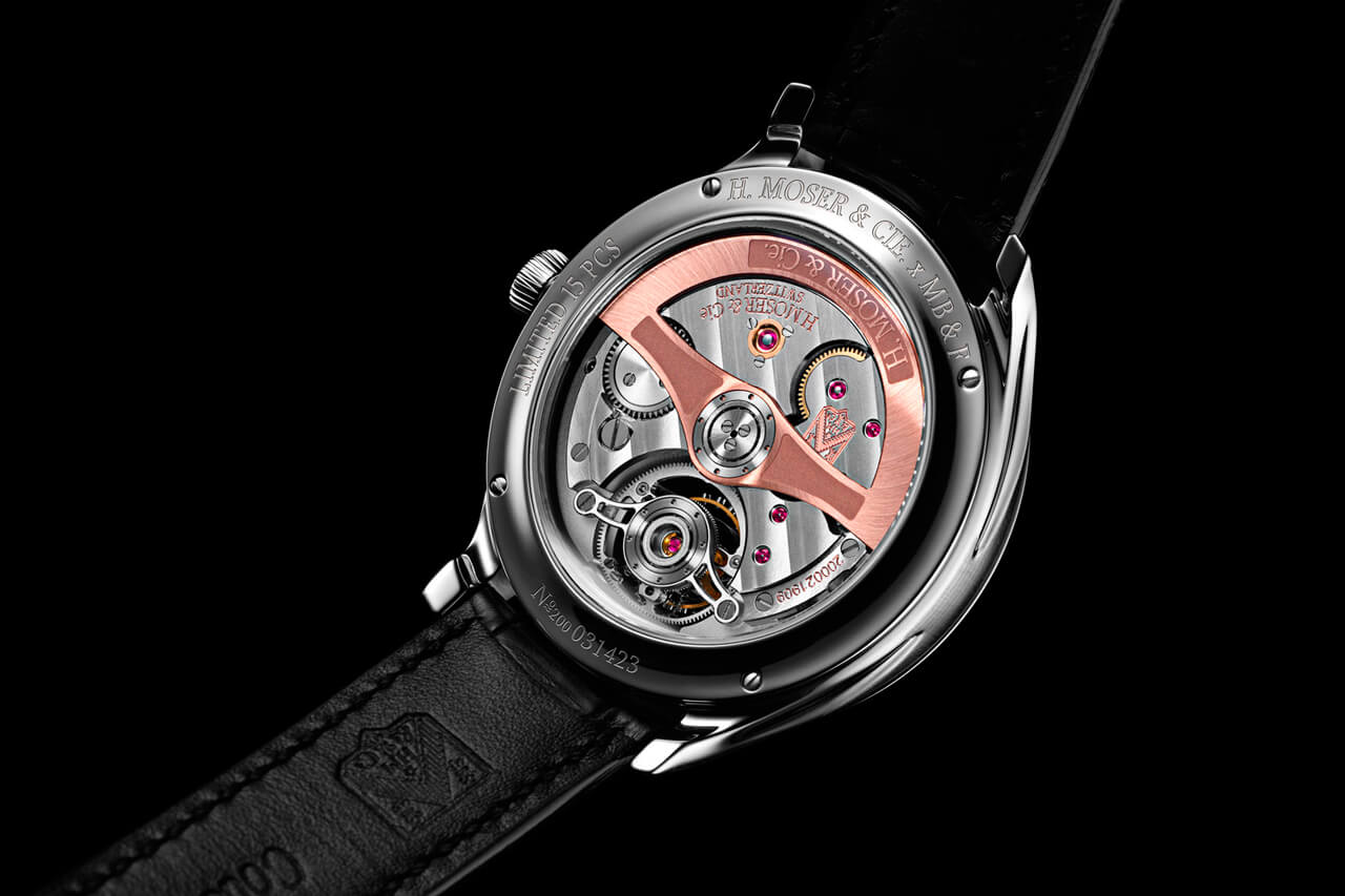 H. Moser & Cie x MB&F聯名半球型手表-復刻表