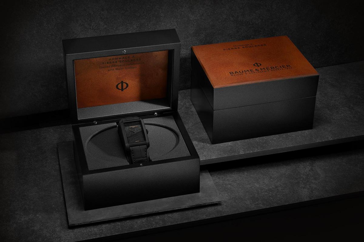重現(xiàn)藝術(shù)家的創(chuàng)作手筆!名士表「向皮埃爾?蘇拉吉致敬」限量表-復(fù)刻表