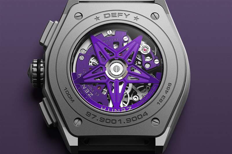 真力時 Defy 21 紫外線