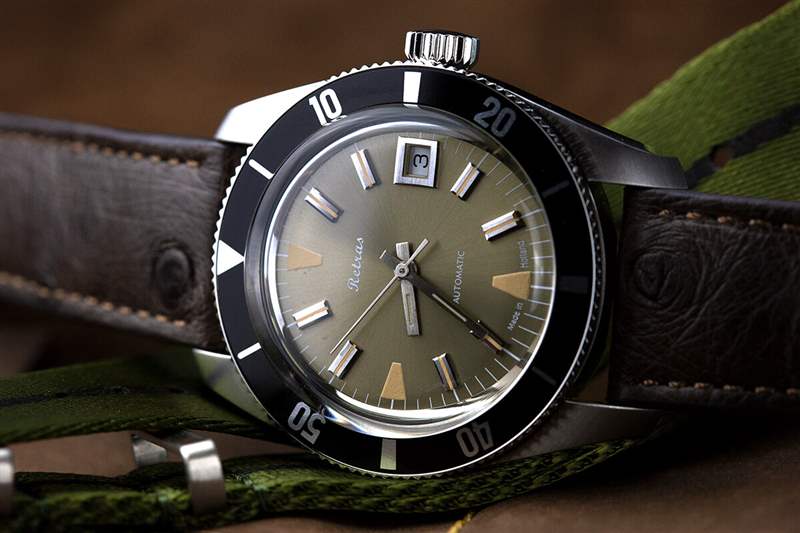 國外小眾手表推薦:Retras潛水表限量50枚-復刻表