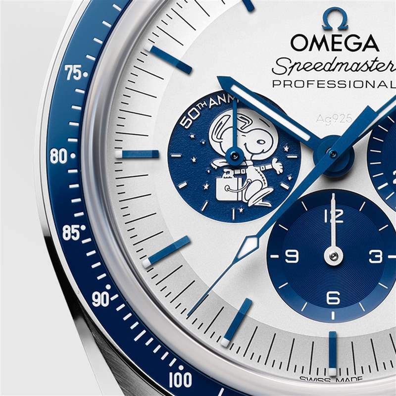OMEGA CO?AXIAL MASTER CHRONOMETER 42 毫米計(jì)時(shí)表(OMEGA 官網(wǎng)) OMEGA|超霸Snoopy登月表2、3代比較相差5年但行情竟不分上下?-復(fù)刻表