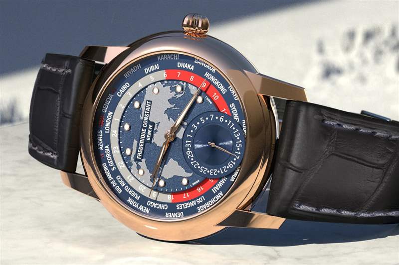康斯登經(jīng)典世界時(shí)制造限量版FC-718NRWM4H9-復(fù)刻表