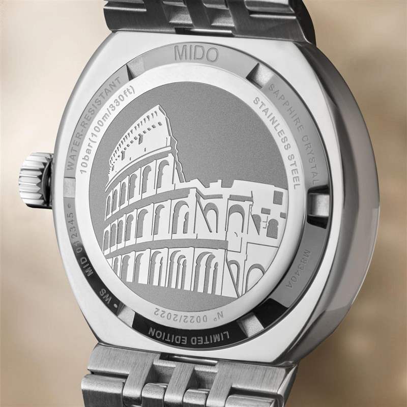 改造工程的20周年紀(jì)念!美度「靈感源于建筑」限量版腕表登場-復(fù)刻表