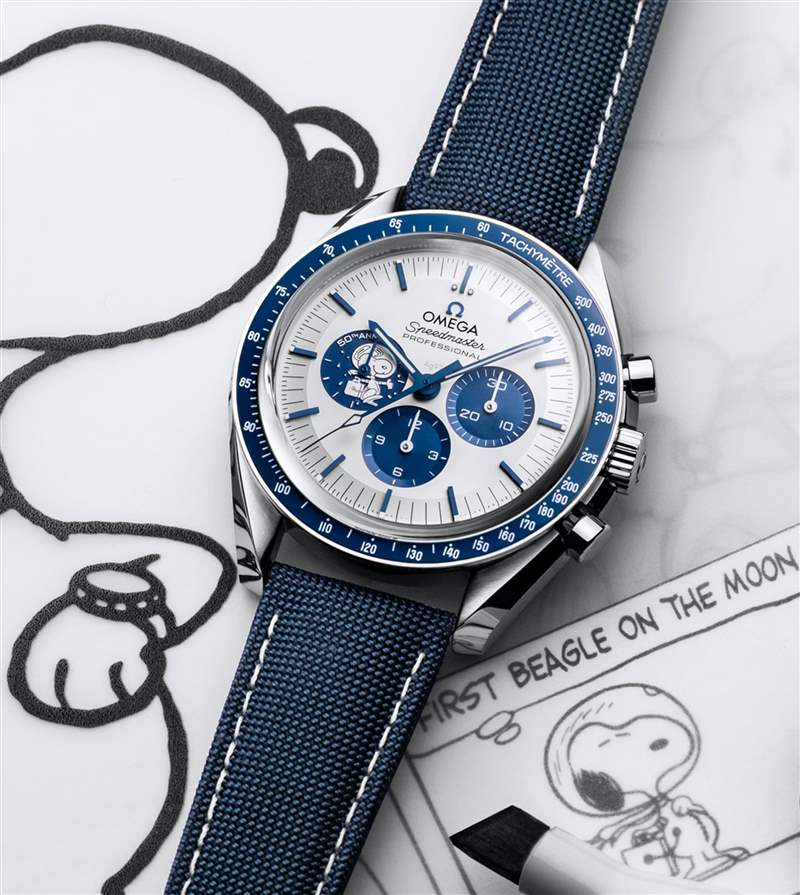 OMEGA 史諾比銀獎(jiǎng)50周年紀(jì)念系列(OMEGA 官網(wǎng)) OMEGA|超霸Snoopy登月表2、3代比較相差5年但行情竟不分上下?-復(fù)刻表