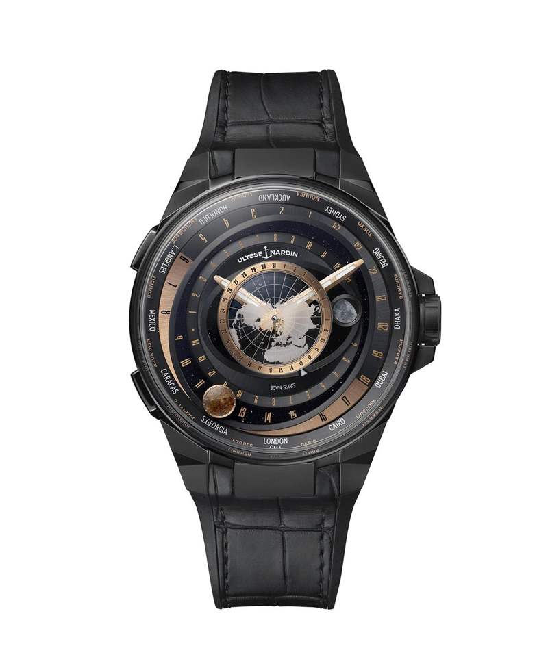 從上帝視角看天文奧秘!雅典表Blast月之狂想世界時區腕表-復刻表