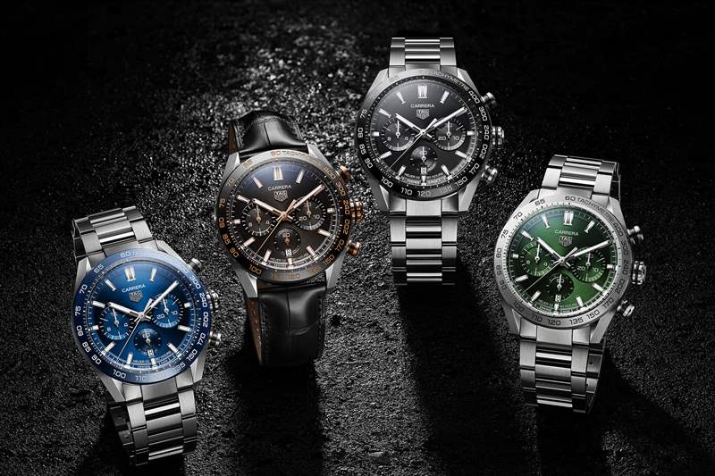 泰格豪雅卡萊拉系列CBN2A系列運(yùn)動(dòng)時(shí)計(jì)腕表-復(fù)刻表