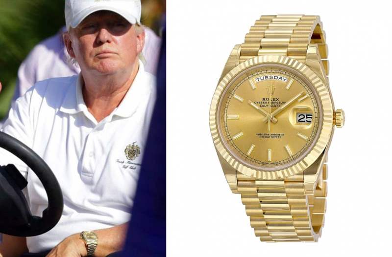 特朗普:Rolex Day-Date 【特朗普vs拜登】美國總統候選人腕上會戴什么表?-復刻表