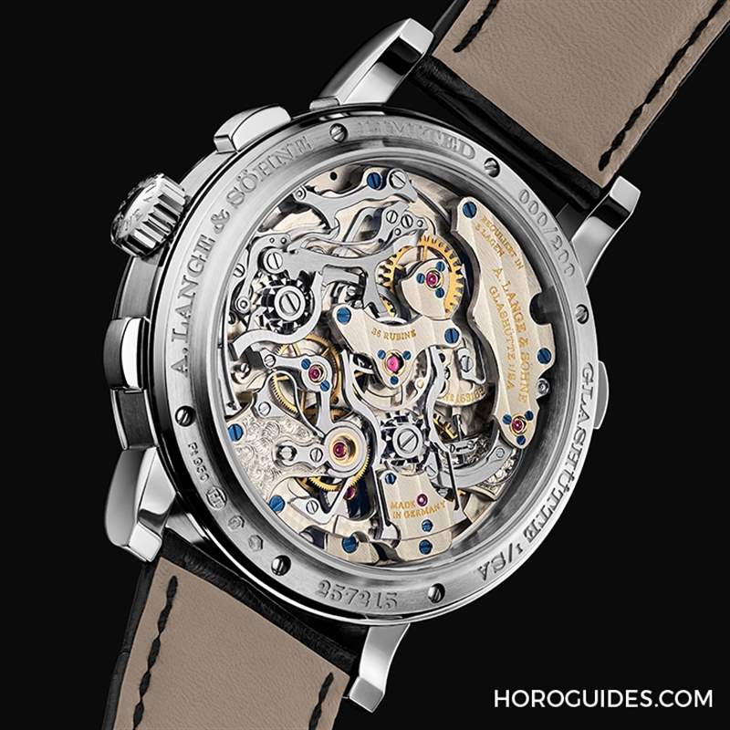 朗格1815 Rattrapante追針計時碼表-L101.2 型自制機芯-復(fù)刻表