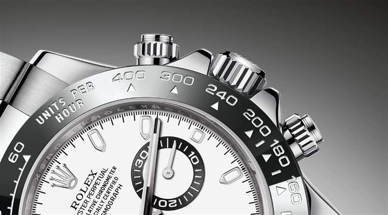 白面116500LN也是先在2022年第一季創(chuàng)下價(jià)格新高後，近三個(gè)月內(nèi)價(jià)格持續(xù)往下降，跌幅達(dá)17%。（Source：Rolex）