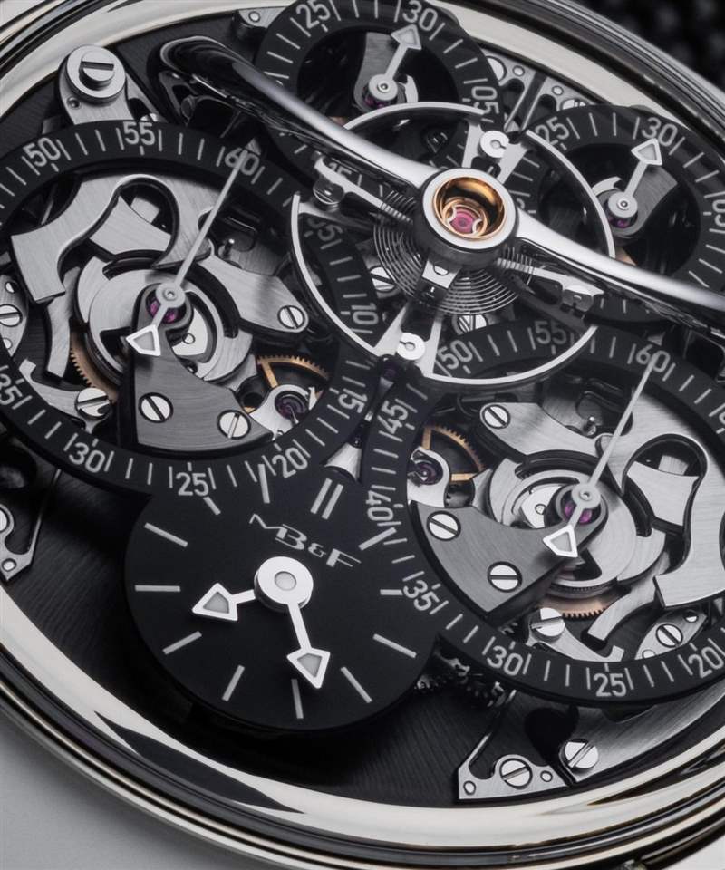 完美演繹一加一大于二的道理!MB&F首款計時碼表現身-復刻表