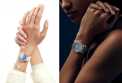 不只閃耀,蕭邦以Happy Sport系列表款頌揚女性無拘自主的躍動樣貌-復刻表