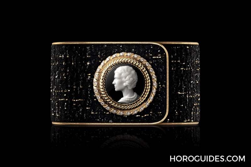 香奈兒Mademoiselle Privé Bouton鈕扣腕表-嘉柏麗?香奈兒-復(fù)刻表