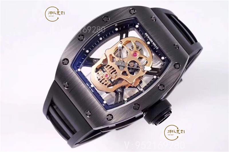 ZF廠理查德米勒RM052骷髏頭黑陶瓷復(fù)刻做工評(píng)測(cè)-復(fù)刻表